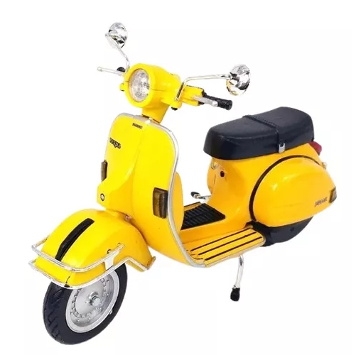 Vespa P200 Color Amarilla 1:12 