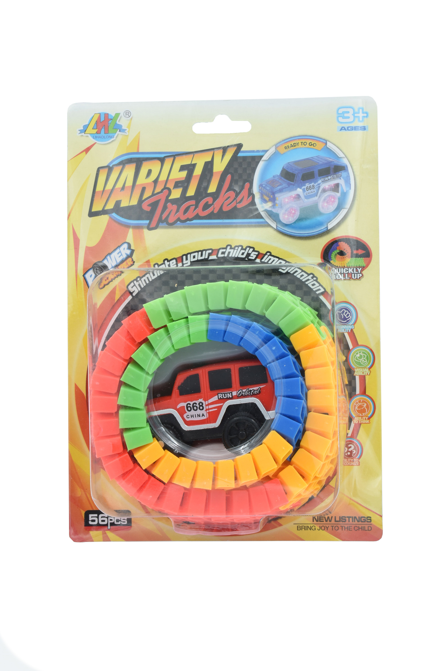 Camioneta A Pila En Blister