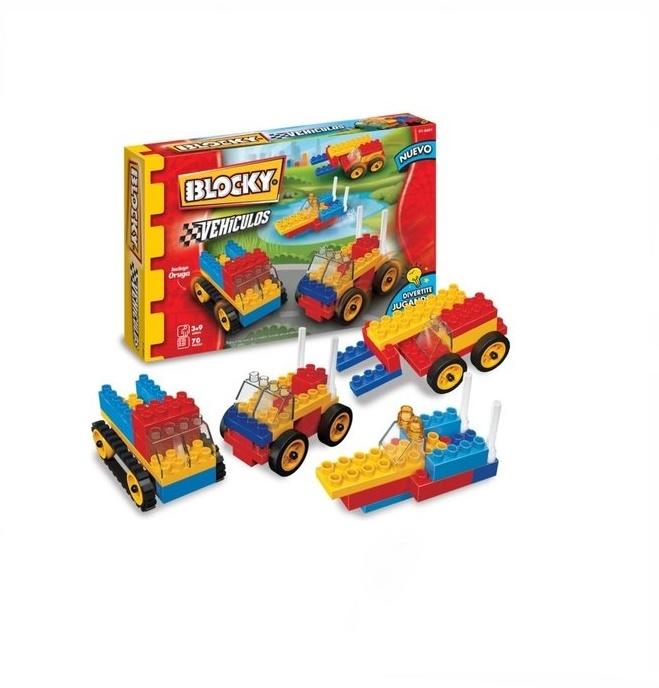 BLOCKY VEHICULOS 140 PIEZAS (01-0602)