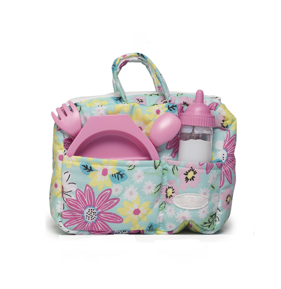 BOLSO PASEO CON MAMADERA MAGICA, PLATO Y CUB. (LB-790)