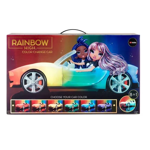 Muñeca Rainbow High Color ChangeCar