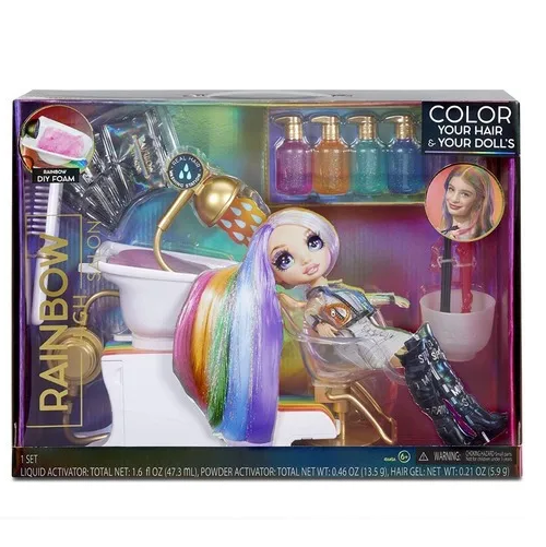 MUÑECA RAINBOW FASHION SALON PLAYSET (567448)