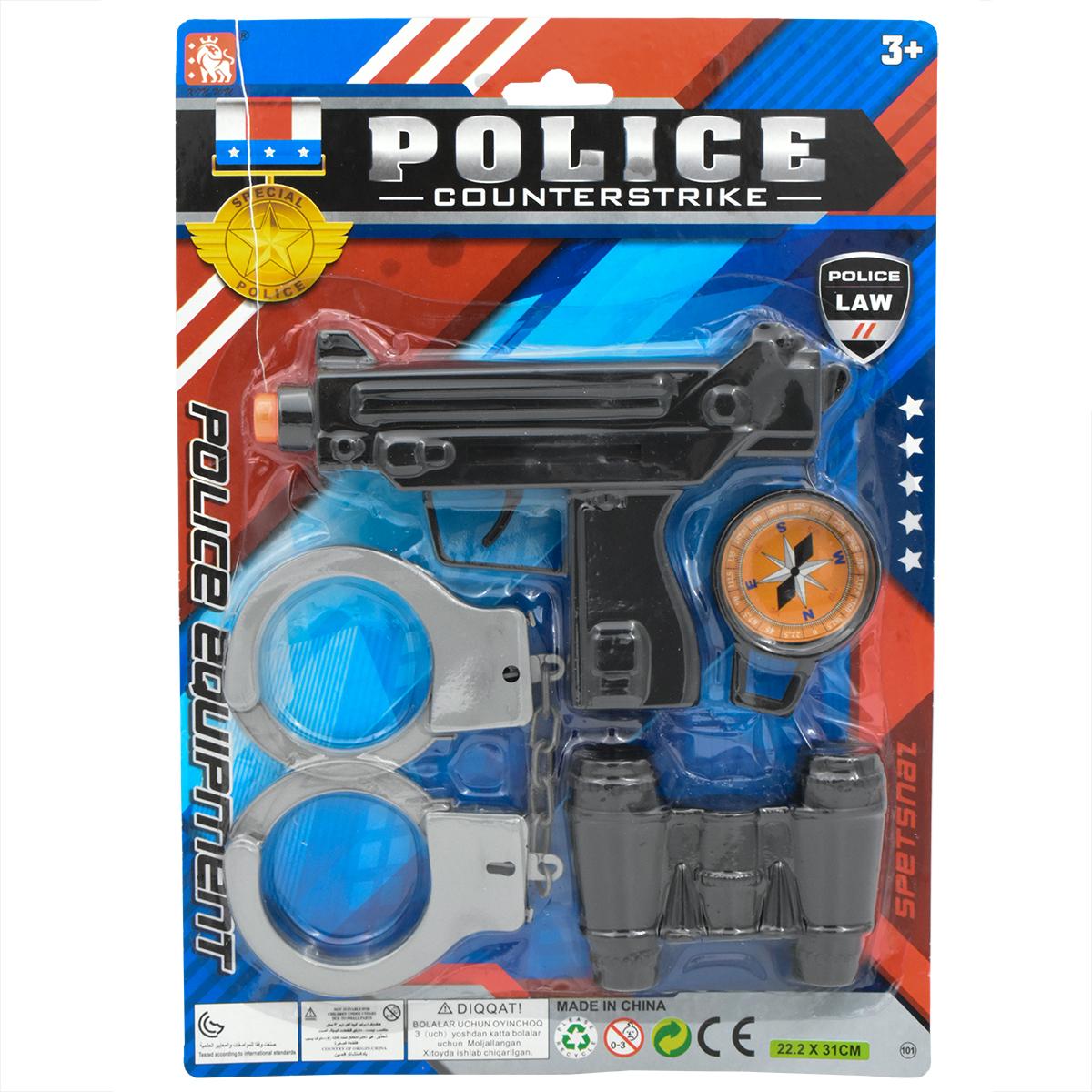 Blister Policia con Binoculares