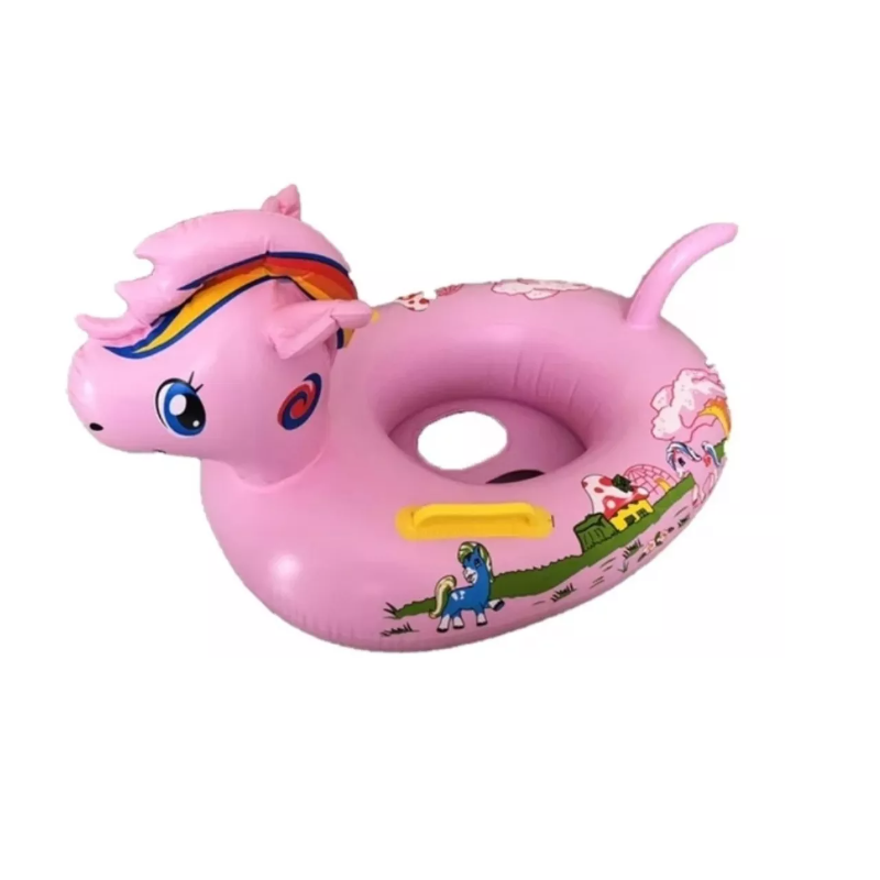 Salvavidas Bote Pony Rosa 65 cm