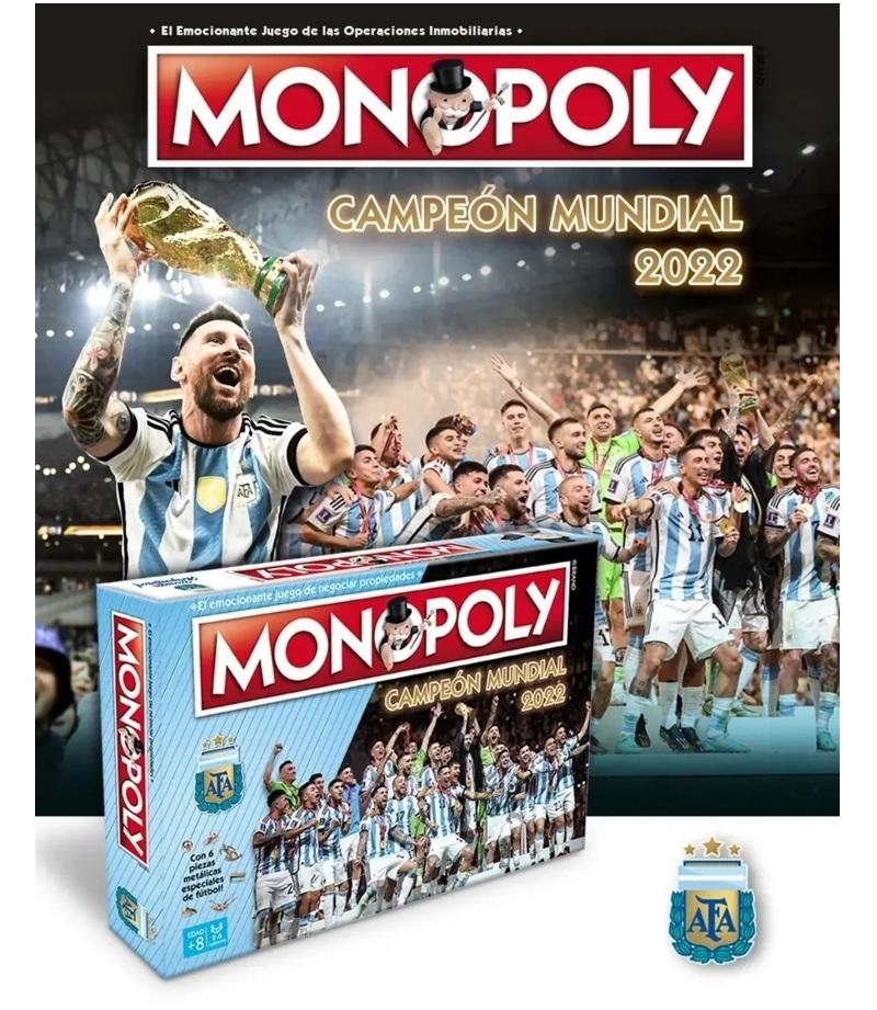 Monopoly AFA Campeones Mundiales Edición Limitada
