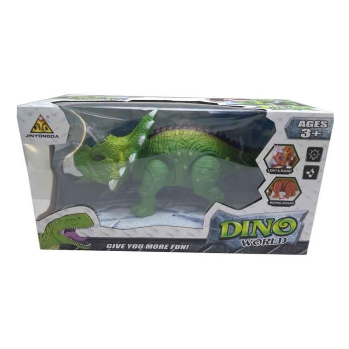 Dinosaurio a Pila en Caja