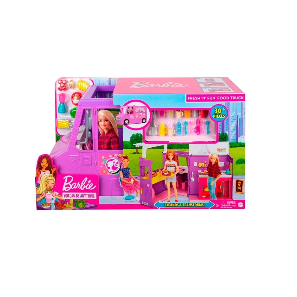 Vehículo Barbie Food Truck