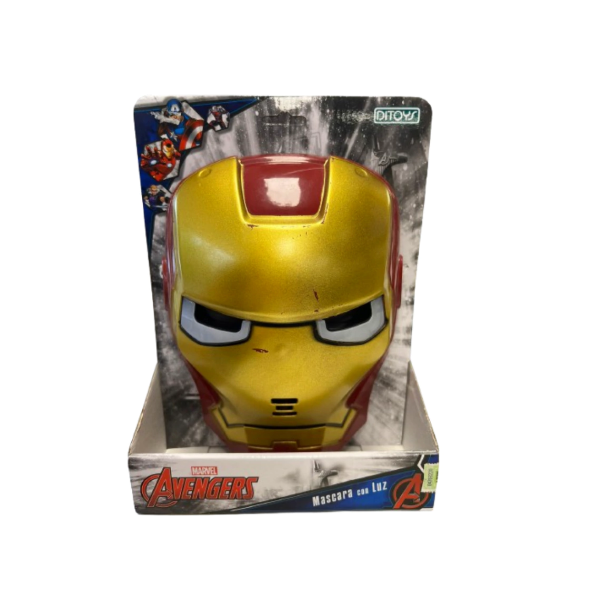 Mascara Iron Man con Luz