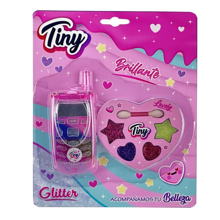 Set Maquillaje Glitter en Blíster