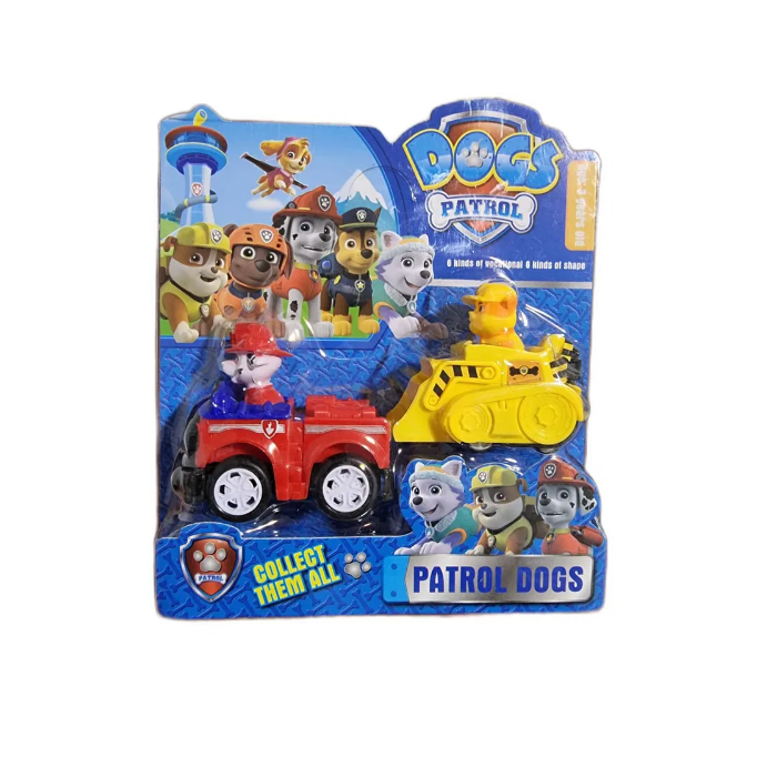 Muñeco Pull Back Paw Patrol