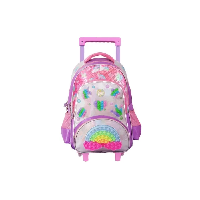 Mochila Carro Rainbow Pop It 18