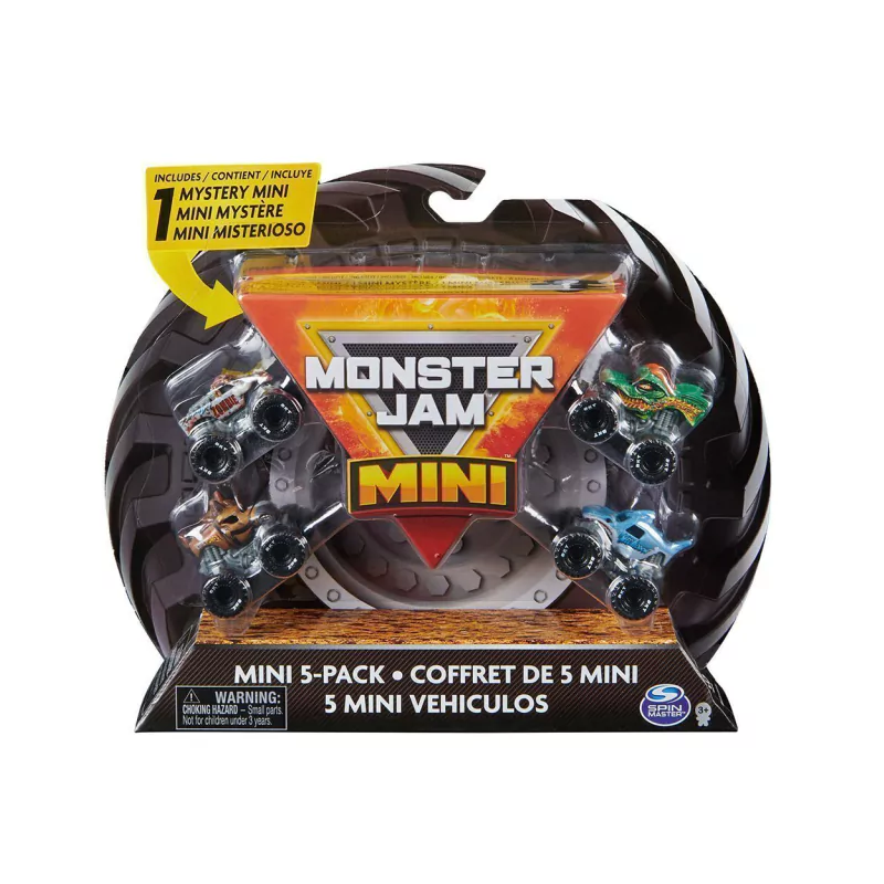 Monster Jam Set de 5 Mini Monster