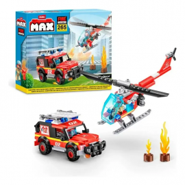 Max City Box PlaySet Fire Rescue