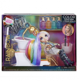 Muñeca Rainbow Fashion Salon Playset