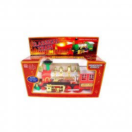 Locomotora con Luz y Sonido a Pila en Caja