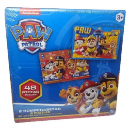 Paw Patrol Rompecabezas x48 Piezas