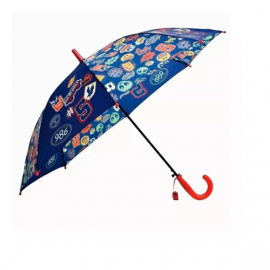 Paraguas Infantil Con Silbato Diseño Varios
