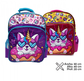 Mochila Gato Unicornio 