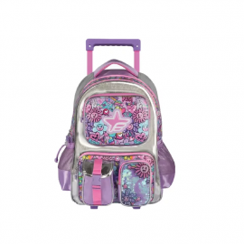 Mochila Flowers Carro 18