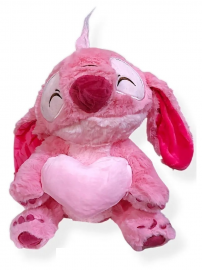 Stich Rosa con Corazón 40 cm