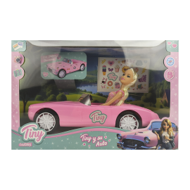 Muñeca Tiny con su Auto Convertible