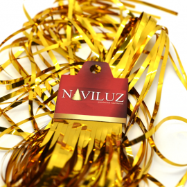 Lluvia Metalizada Lisa 1.50 mts